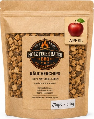 Apfel Räucherchips