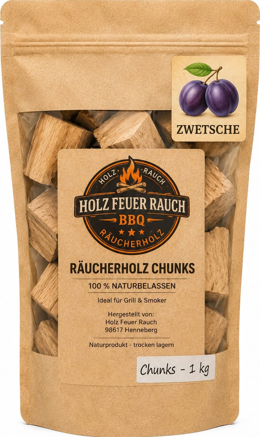 Zwetschge Räucherchunks