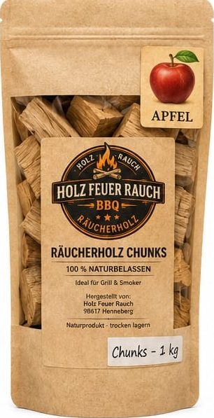Apfel Räucherchunks